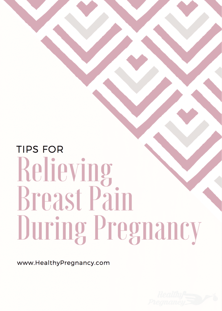 breast pain in first week of pregnancy