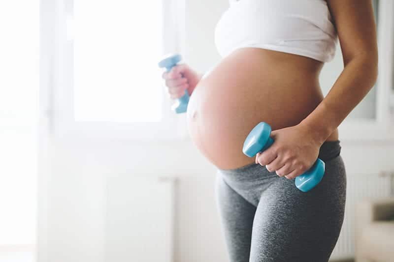 Weight Gain, Fluid Retention and Physical Activity; Avoiding Exercise Injury During Pregnancy